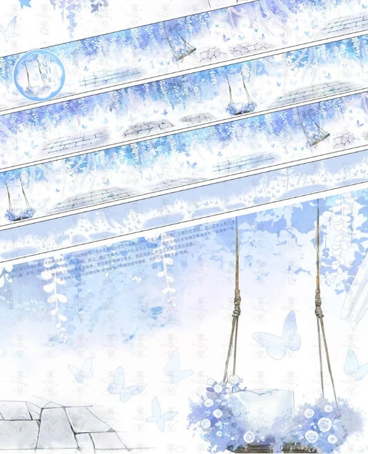 3709-MIST WITH STAR Studio-8.3x100cm Glossy PET Tape