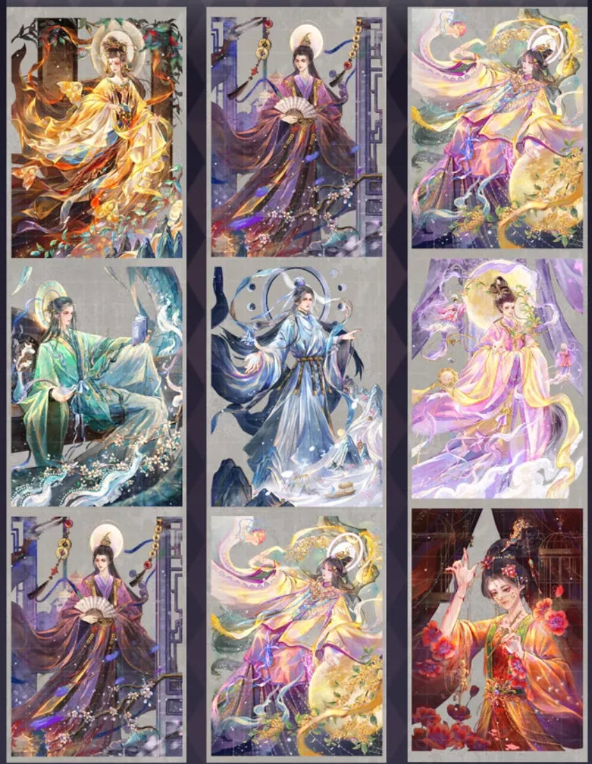 3729-FUGUI LEE Studio-8x78cm Shell Luster PET Tape