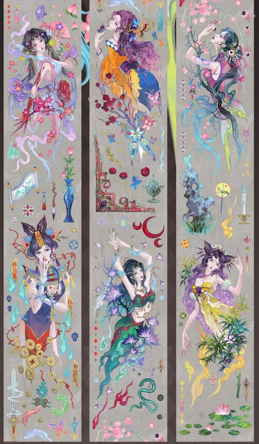 3730-FUGUI LEE Studio-6x100cm Shell Luster PET Tape