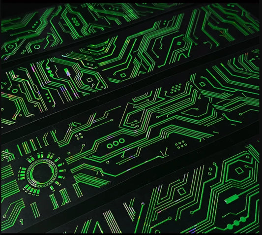 3769-XIN DONG FA ZE Studio-4x100cm Shell Luster PET Tape