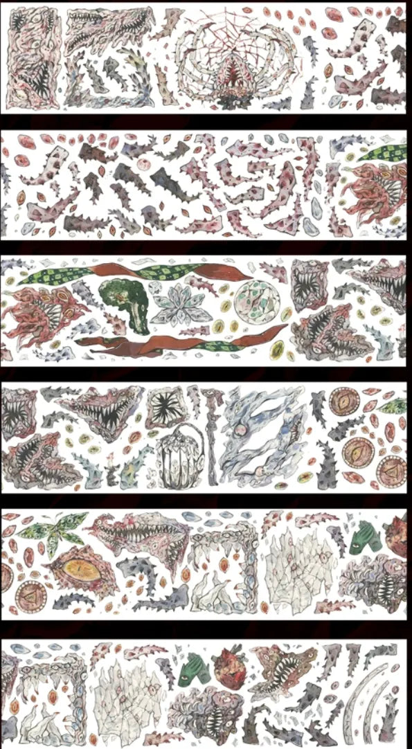 3793-6x100cm Shell Luster PET Tape