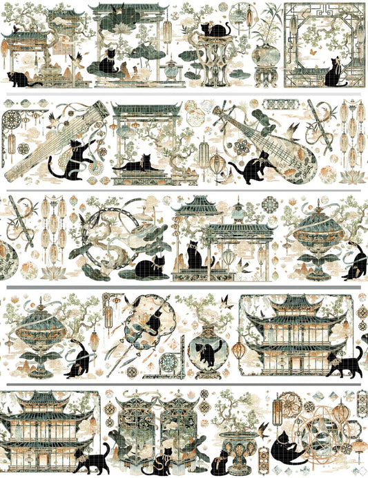 3800-7.5x125cm Shell Luster PET Tape