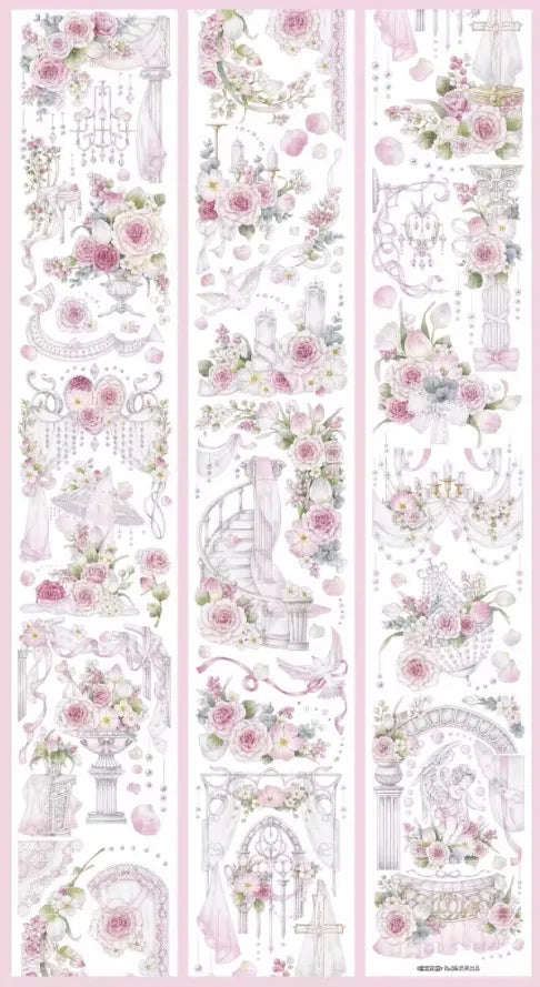 3813-6x100cm Shell Luster PET Tape