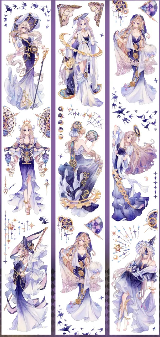 3817-6x100cm Shell Luster PET Tape