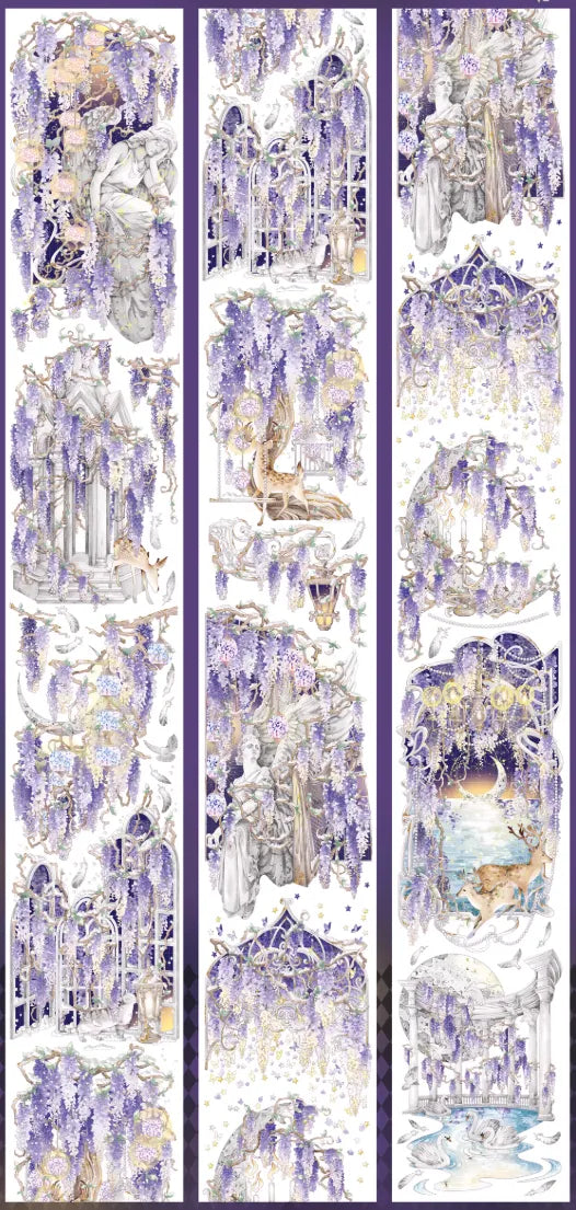 3821-7x100cm Shell Luster PET Tape