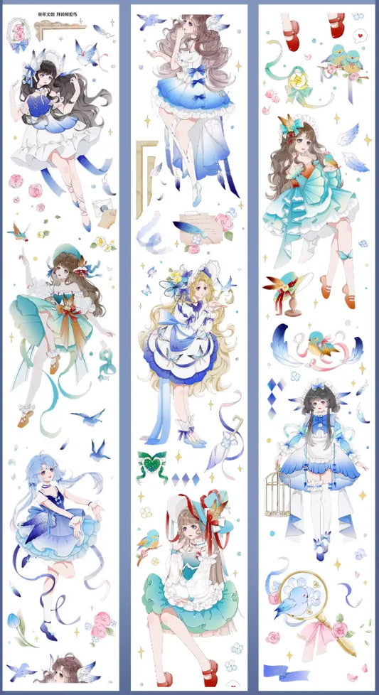 3848-6x100cm Shell Luster PET Tape