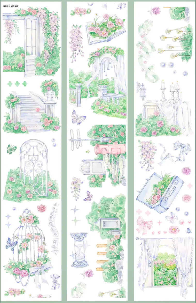 3850-7.5x100cm Shell Luster PET Tape