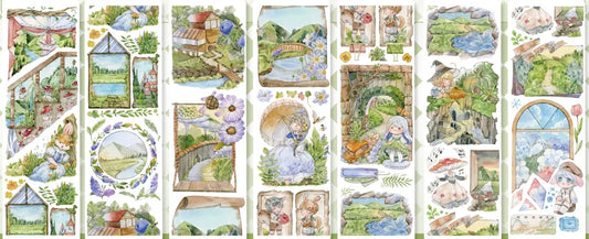 3856-7x120cm Shell Luster PET Tape