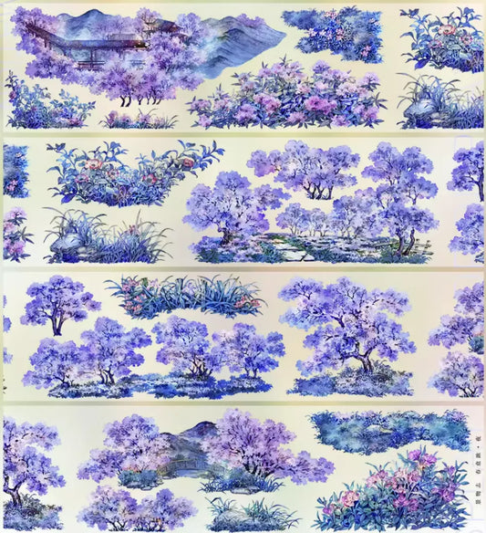 3893-JINGWUZHI Studio-8x100cm Glossy PET Tape