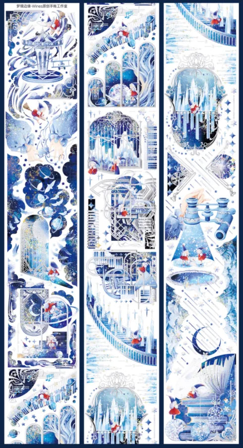 3906-7x100cm Shell Luster PET Tape