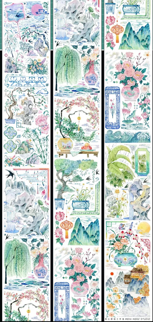 3908-7x100cm Shell Luster PET Tape