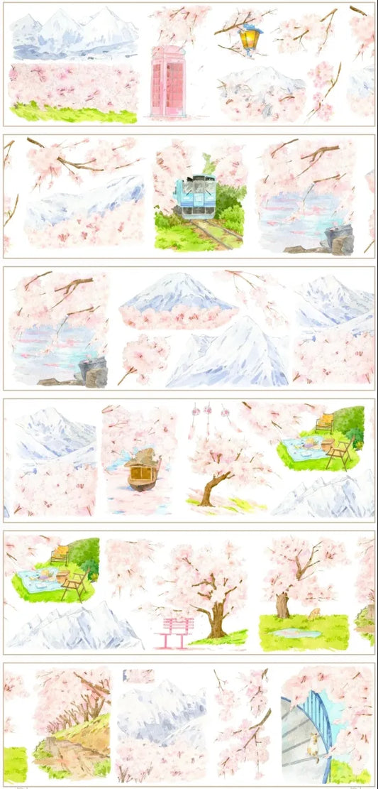 3913-XIAOYINYUYE Studio-7x100cm Shell Luster PET Tape