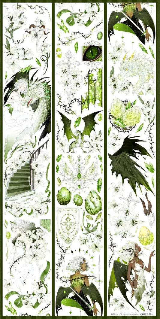 3916-6x100cm Shell Luster PET Tape