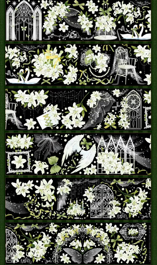 3917-6x100cm Shell Luster PET Tape