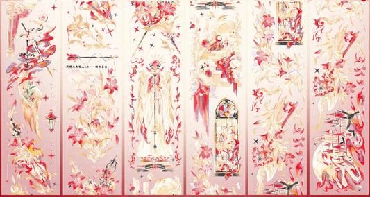 3932-XING YE Studio-6.5x100cm Shell Luster PET Tape