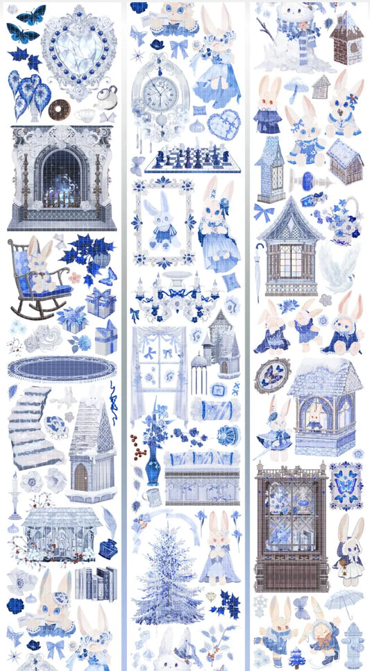 3940-Wild Banana Stuido-7.5x122cm Shell Luster PET Tape