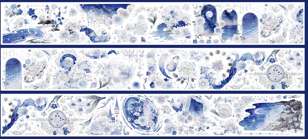 3946-6x100cm Shell Luster PET Tape