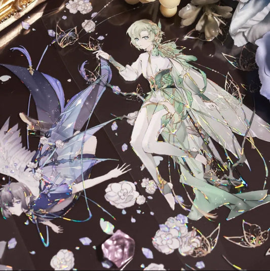 3950-8x100cm Shell Luster PET Tape