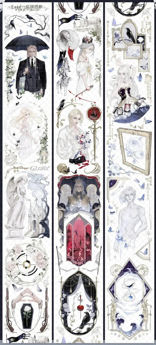 3956-NINTH FAIRWAY Studio-7x150cm Shell Luster PET Tape