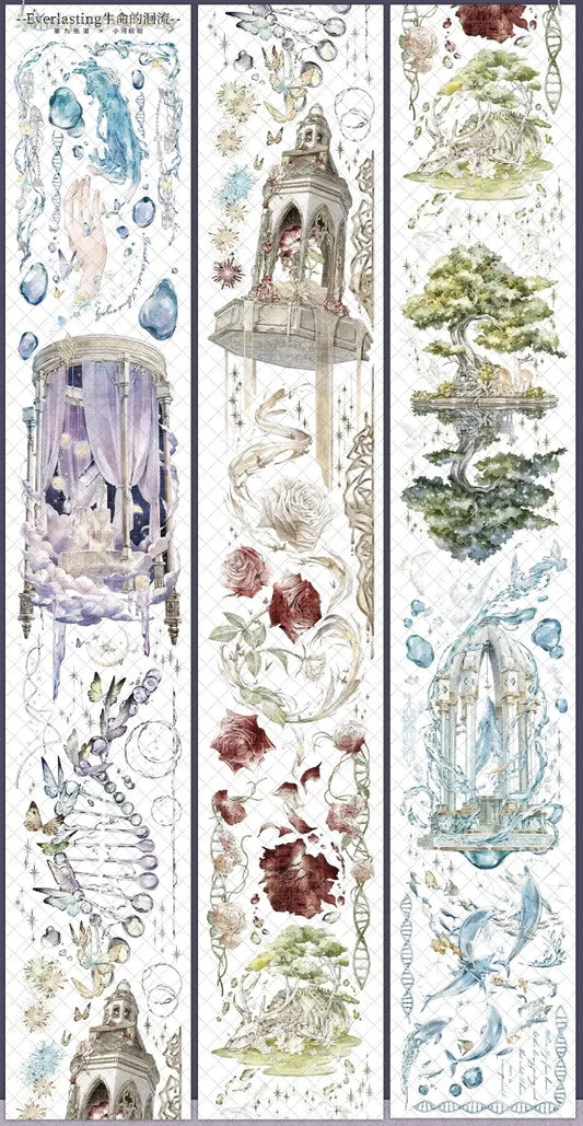 3958-NINTH FAIRWAY Studio-6.5x100cm Shell Luster PET Tape