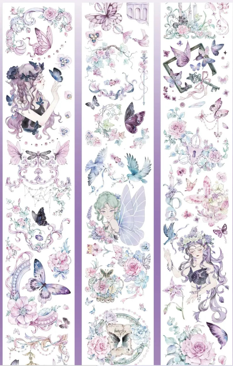 3973-MAOZAI Studio-6x100cm Shell Luster PET Tape