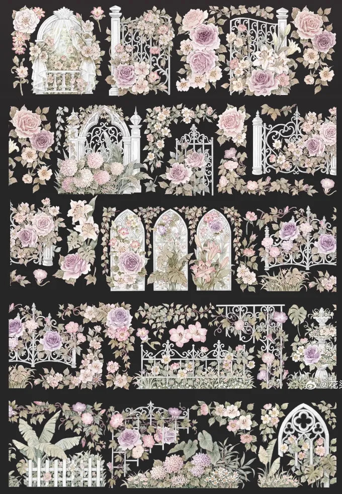 3988-HASISO Studio-6.5x100cm Shell Luster PET Tape