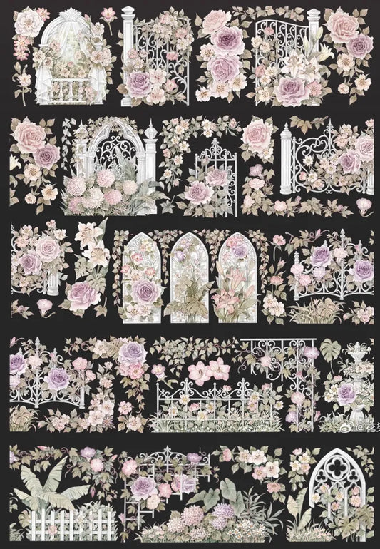 3988-HASISO Studio-6.5x100cm Shell Luster PET Tape