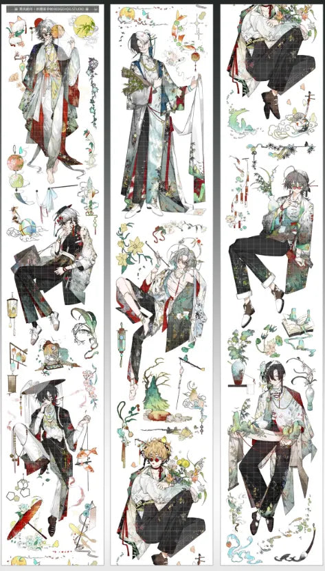 4012-HEDGEHOG Studio-6.5x100cm Shell Luster PET Tape