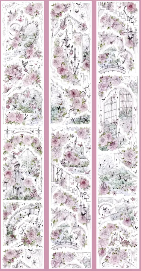 4044-6.5x100cm Shell Luster PET Tape