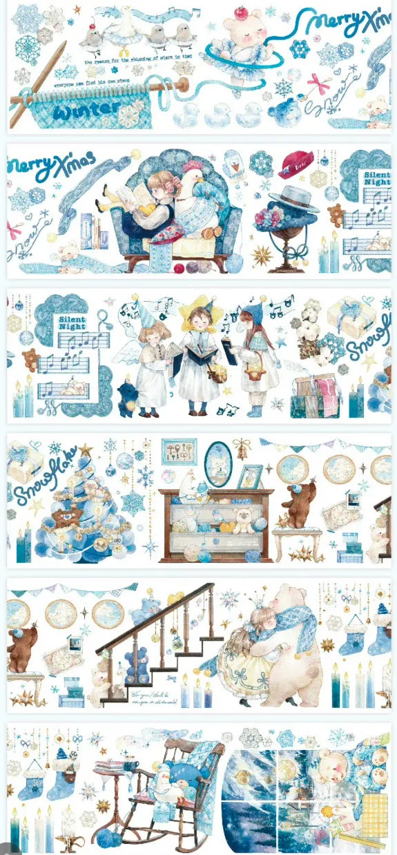 4066-Hoshi Studio-7x100cm Shell Luster PET Tape