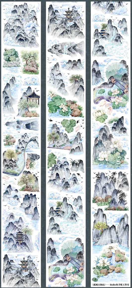 4070-7x125cm Shell Luster PET Tape