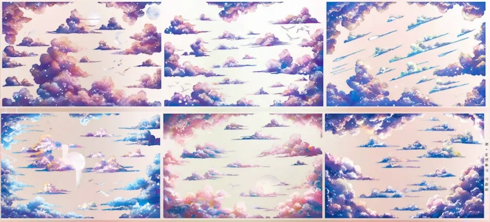 4073-JINGWUZHI Studio-Glossy PET Tape