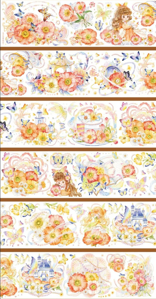 4076-6.5x100cm Iridescent PET Tape