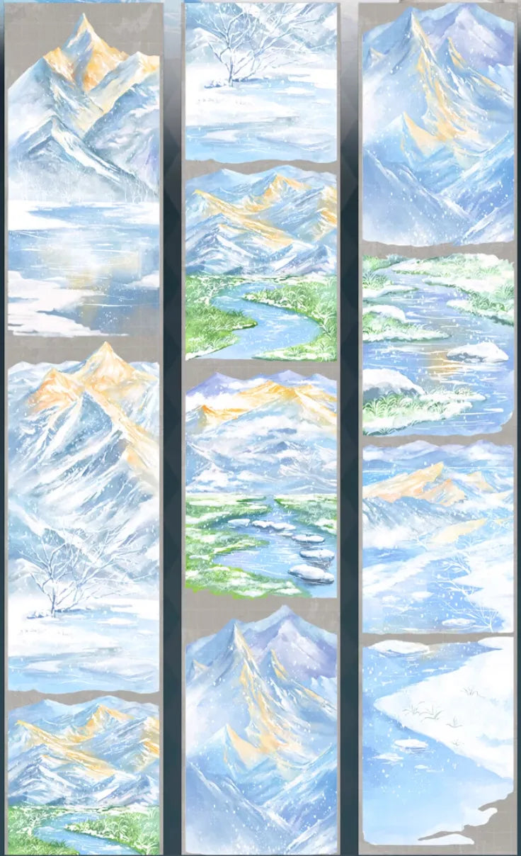 4082-FUGUI LEE Studio-8x100cm Shell Luster PET Tape