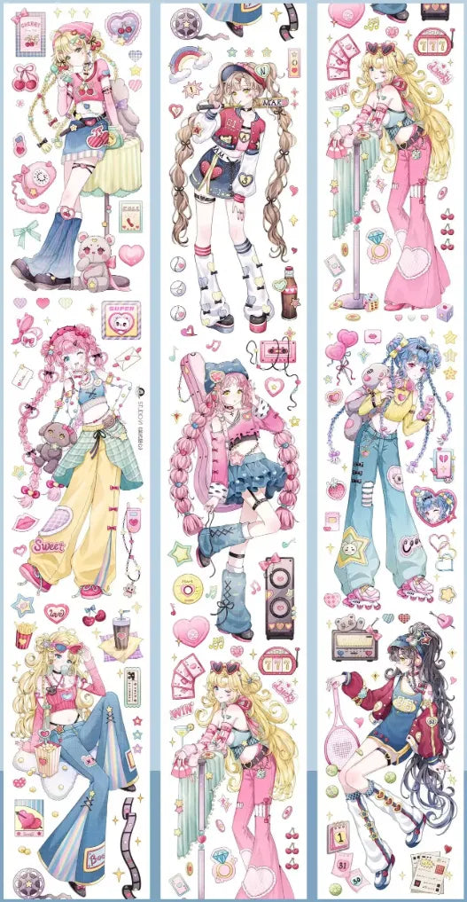 4093-StudioVI Studio-6x100cm Shell Luster PET Tape