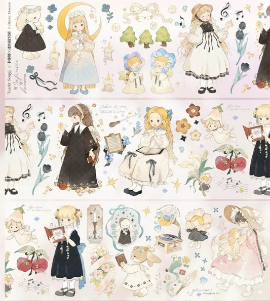 4102-Glacier Museum Studio-7.5x50cm Shell Luster PET Tape