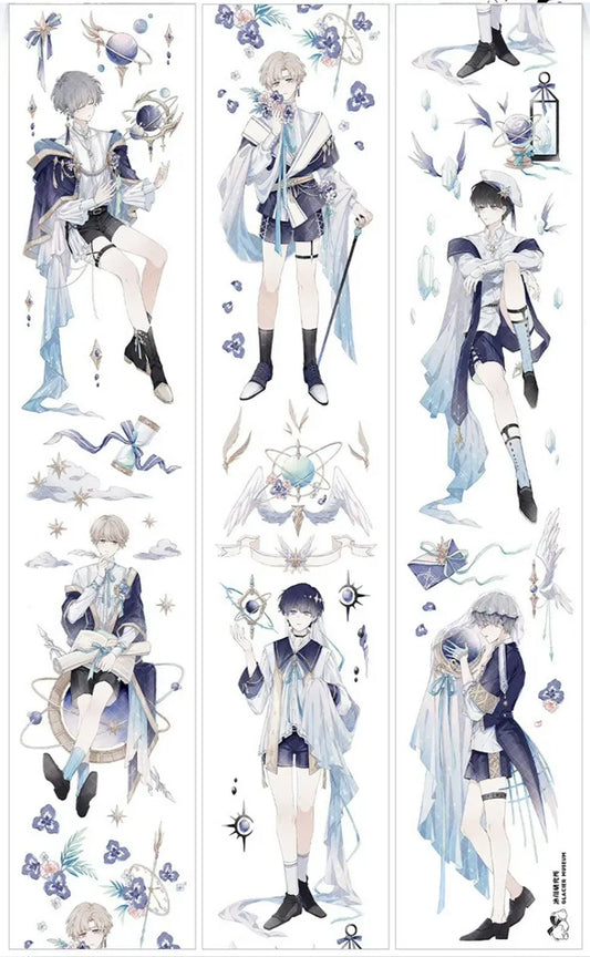 4104-Glacier Museum Studio-6x85cm Shell Luster PET Tape