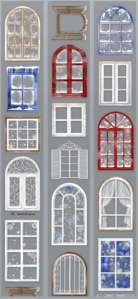 4116-6x125cm Iridescent PET Tape