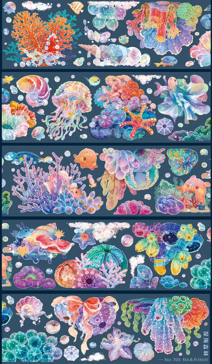 4141-NO.703 Studio-7x100cm Shell Luster PET Tape