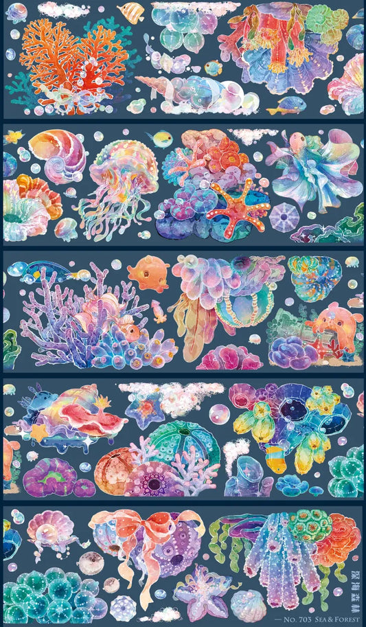 4141-NO.703 Studio-7x100cm Shell Luster PET Tape