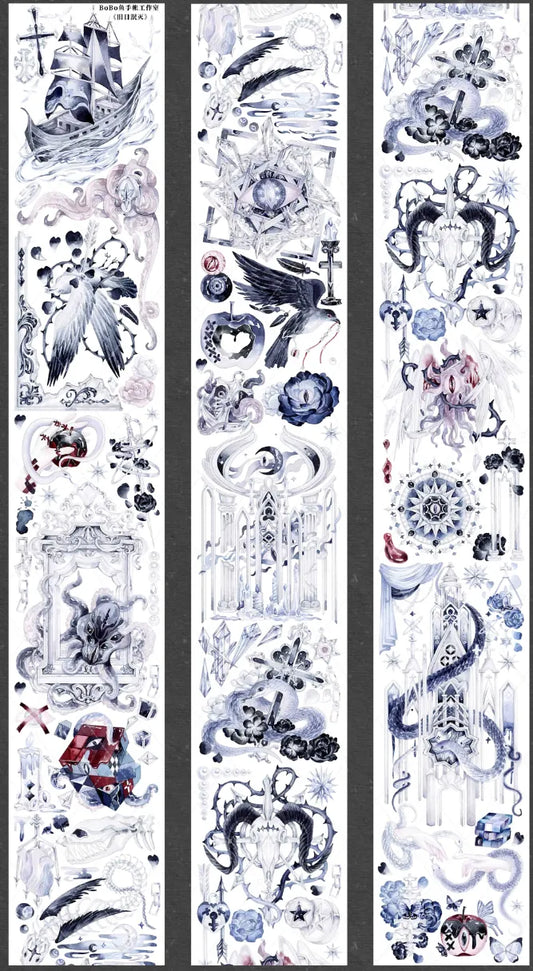 4160-BOBO FISH Studio-6.5x100cm Shell Luster PET Tape