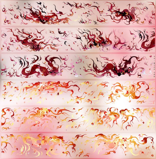 4174-JINGWUZHI Studio-6x200cm Iridescent PET Tape