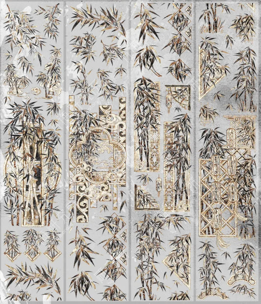 4190-YUEHAIYANJIUSUO Studio-6x100cm Shell Luster PET Tape