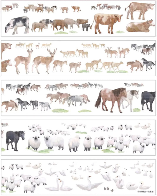 4548-5x100cm Precut Glossy PET Tape