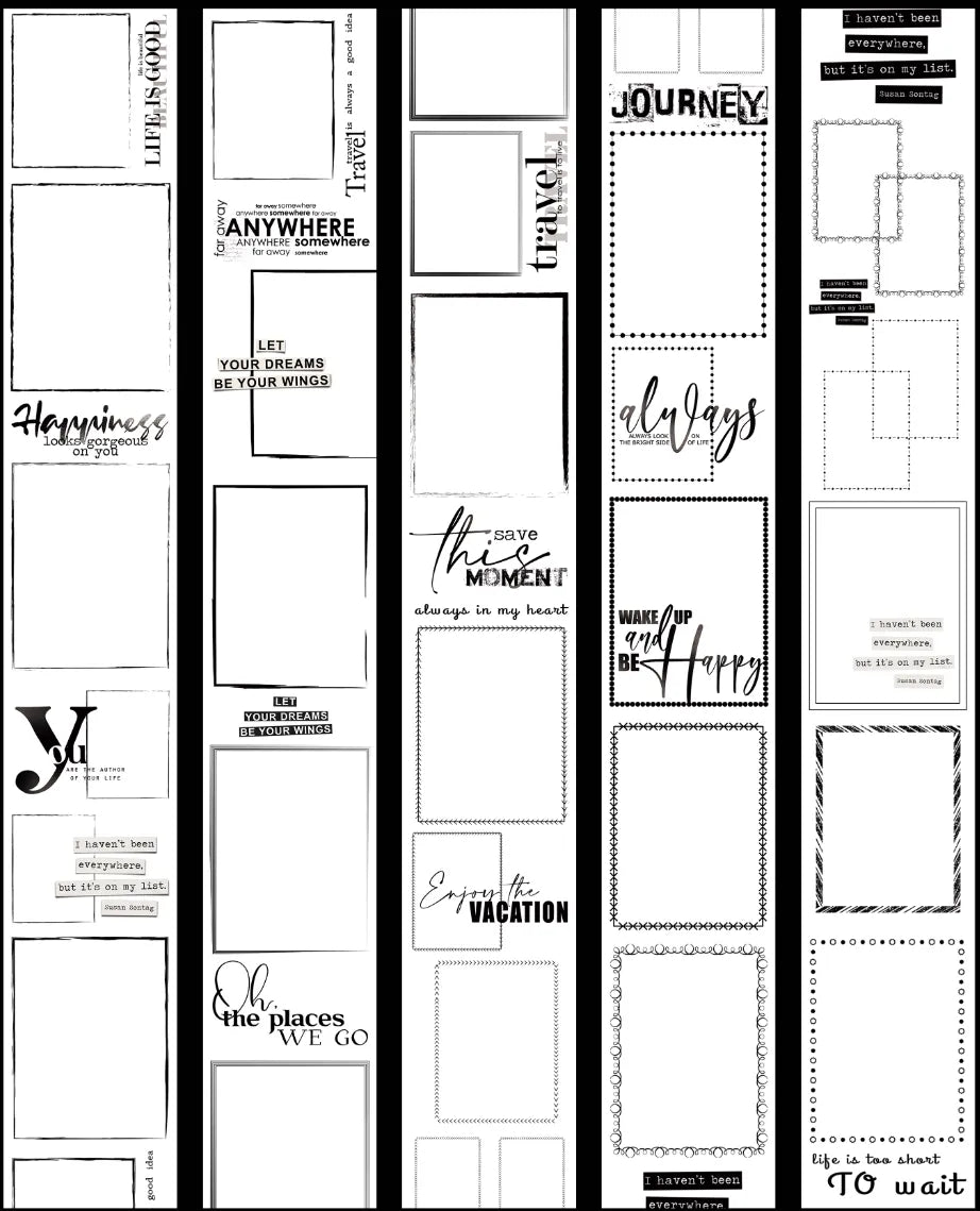 4557-6x200cm Glossy PET Tape