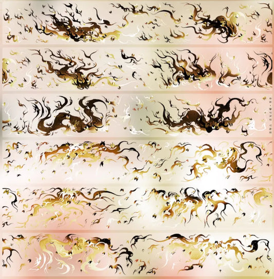 4564-JINGWUZHI Studio-6x200cm Iridescent PET Tape