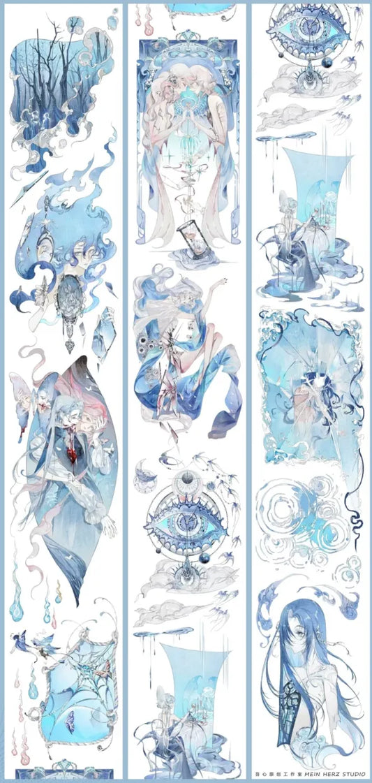 4581-MEIN HERZ Studio-6x100cm Shell Luster PET Tape