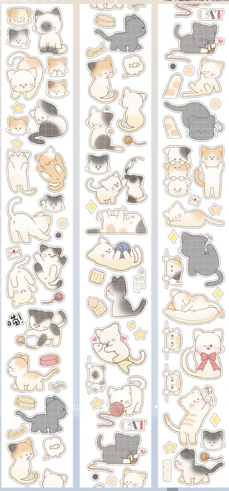 4593-King Kong Rabbit Studio-Pre Cut Paper PET Tape