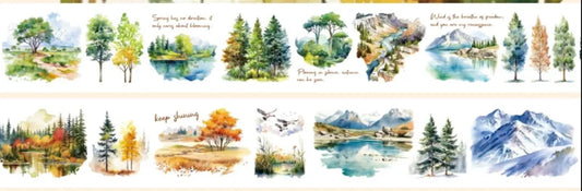 4618-6.5x100cm Frosted PET Tape