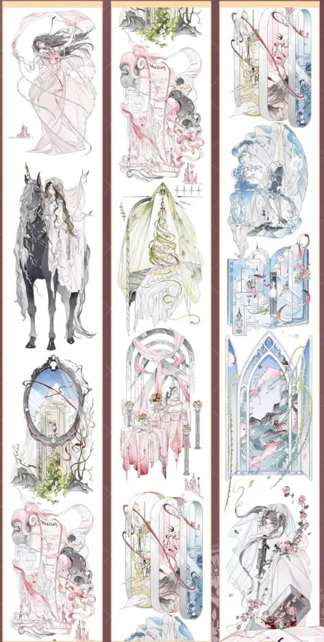 4634-YI MU YI HENG Studio-6x100cm Shell Luster PET Tape